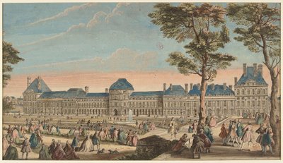 The Walks of the Tuileries Palace by Jacques Rigaud