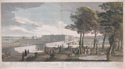 Prospect of Hampton Court from the Garden Side by Jacques Rigaud