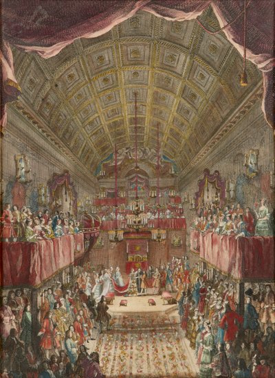 The Marriage of Princess Anne to William IV, Prince of Orange by Jacques Rigaud
