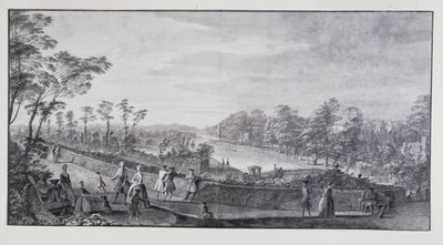 The artificial river, Lord Burlington