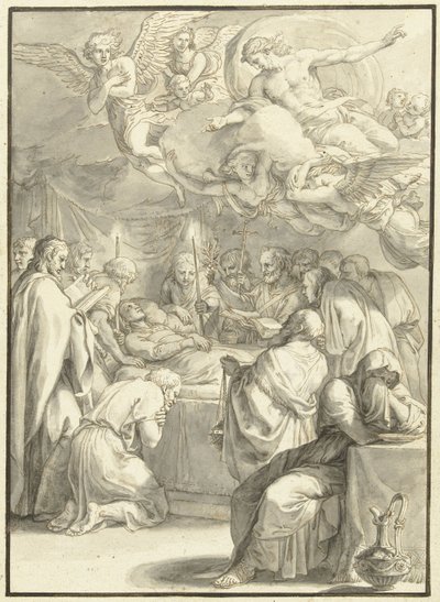The Deathbed of Mary (series title: Scenes from the Life of Mary) by Jacques Stella