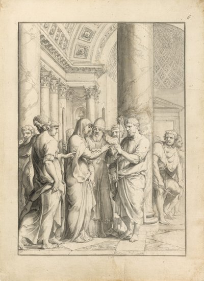 Marriage of the Virgin by Jacques Stella