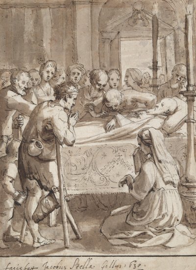 St. Philip Visiting a Hospital by Jacques Stella