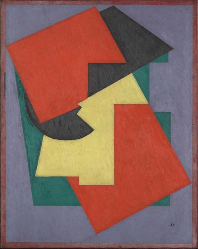 Color Perspective (Vertical) by Jacques Villon