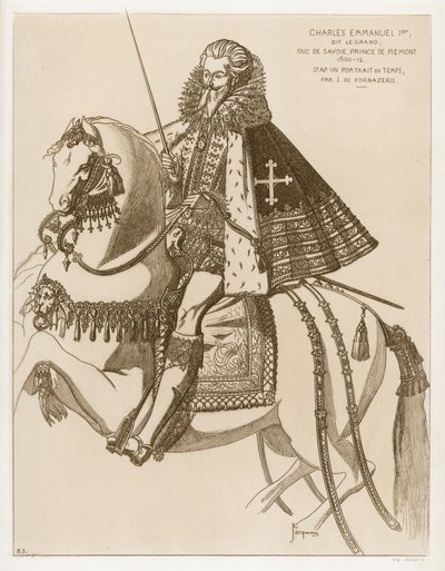 Charles Emmanuel I by Jacques de Fornazeris