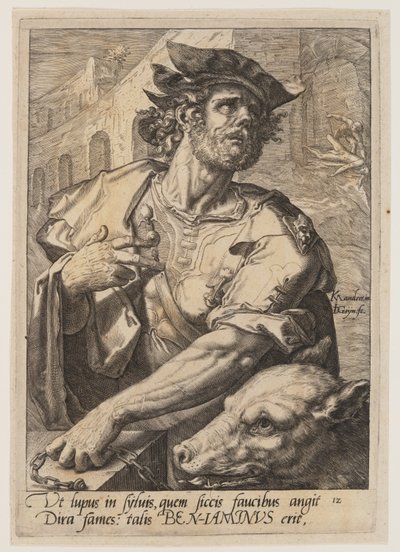 Benjamin, from The Twelve Sons of Jacob by Jacques de Gheyn II