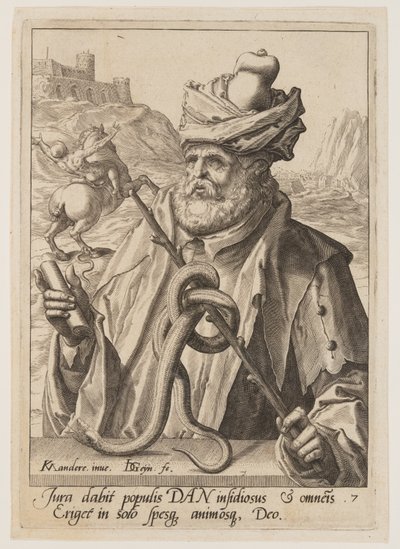 Dan, from The Twelve Sons of Jacob by Jacques de Gheyn II