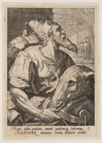 Issachar, from The Twelve Sons of Jacob by Jacques de Gheyn II