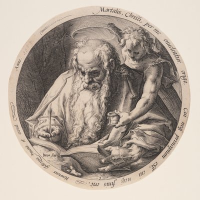 Matthew, from The Evangelists by Jacques de Gheyn II