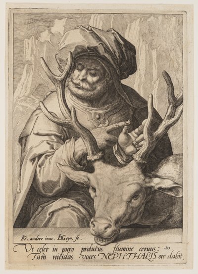 Naphthali, from The Twelve Sons of Jacob by Jacques de Gheyn II