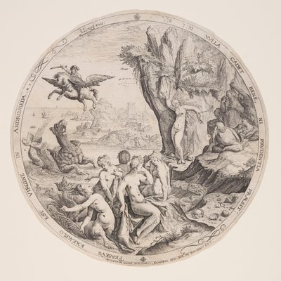 Perseus Liberating Andromeda by Jacques de Gheyn II