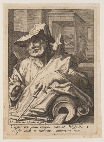 Ruben, from The Twelve Sons of Jacob by Jacques de Gheyn II