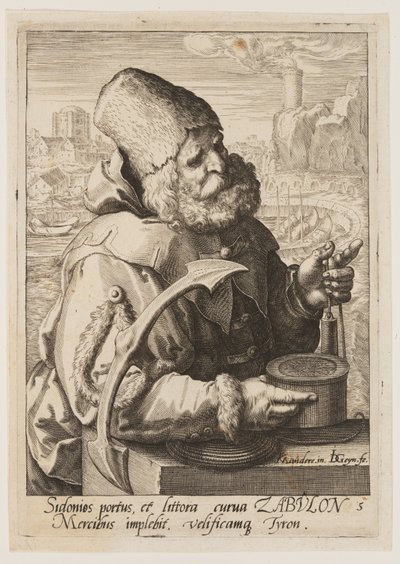 Zebulon, from The Twelve Sons of Jacob by Jacques de Gheyn II