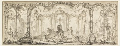Design for an Ornamental Decoration by Jacques de Lajoüe