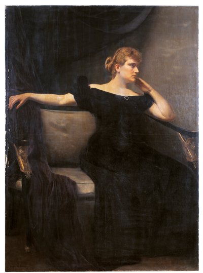 Portrait of the Marquise de Tallenay by Jacques de Lalaing