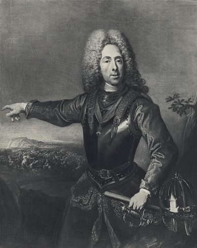Prince Eugene Of Savoy by Jacques or Jakobus van (after) Schuppen