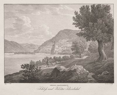 Lower Austria, Schönbüchel Castle and Monastery by Jakob Alt