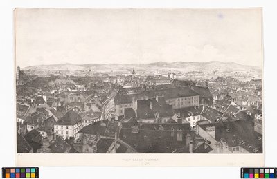 Panorama of Vienna to the West, from St. Peter