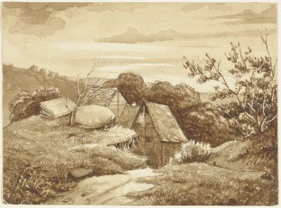 Farmstead in a Landscape by Jakob Becker