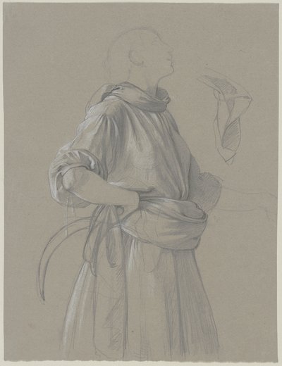 Study of a Reaper with Sickle by Jakob Becker
