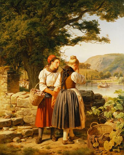 The Farewell by Jakob Becker