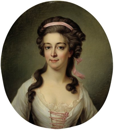 Portrait of Countess Maria Eleonora Lewenhaupt, née Koskull by Jakob Björk