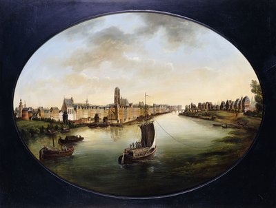 A View of Frankfurt by Jakob Diezler
