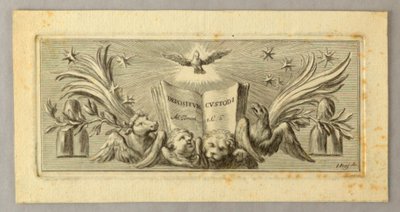 Vignette Referring to the Bible by Jakob Frey