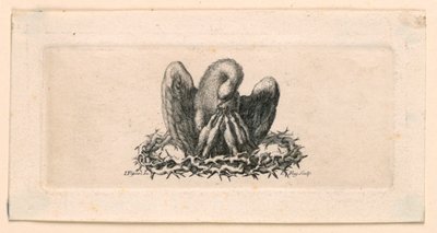 Vignette, The Pelican in the Crown of Thorns by Jakob Frey