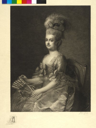 Archduchess Marie Christine of Austria by Jakob Groh