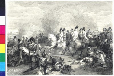 Archduke Karl of Austria in the Battle of Aspern by Jakob Groh