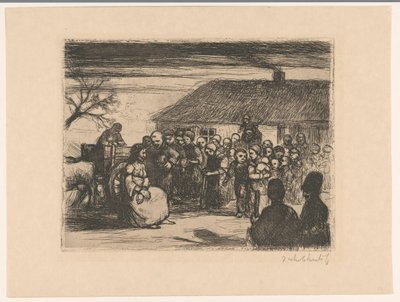 Mocking of Christ by Jakob Smits (signed by artist)