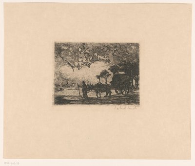 Flight into Egypt by Jakob Smits (signed by artist)
