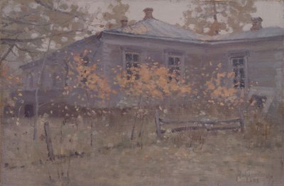 A Country House in Autumn by Jakov Jakovlevich Kalinichenko