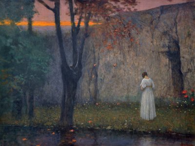 Autumn Dawn by Jakub Schikaneder