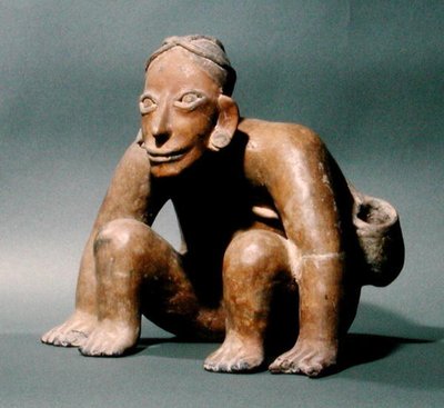Statuette from Jalisco, Mexico, 300 BC - 500 AD by Jalisco Jalisco