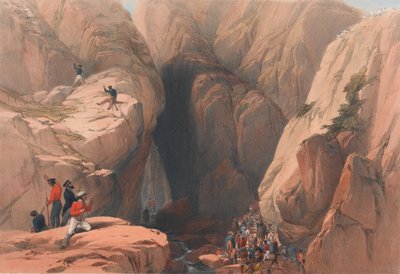 Entrance into the Kojak Pass from Parush by James (after) Atkinson