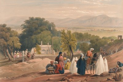 The Tomb of the Emperor Baber by James (after) Atkinson