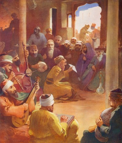 Holy Land: The Oriental cafe by James (after) Clark