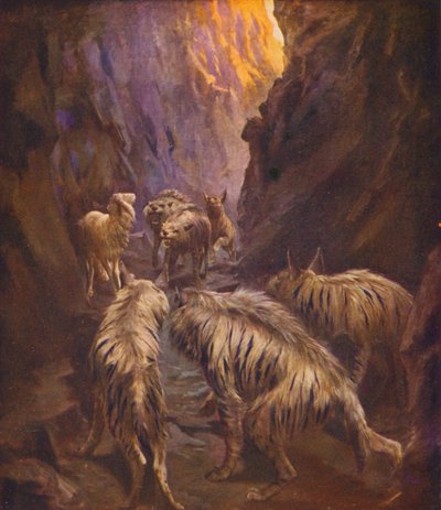 Holy Land: Through the Valley of the Shadow of Death by James (after) Clark