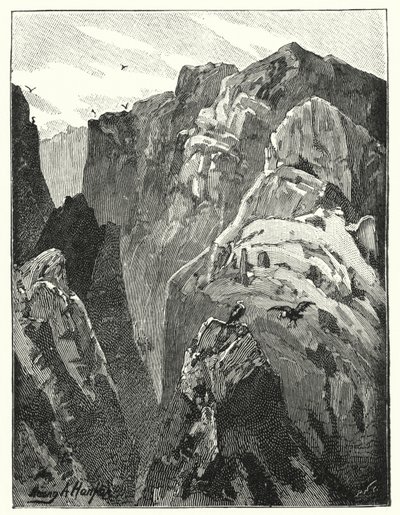 The mountains near Jericho by James (after) Clark