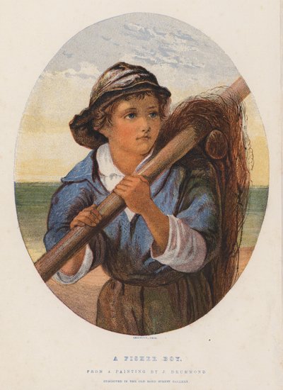 A Fisher Boy by James (after) Drummond
