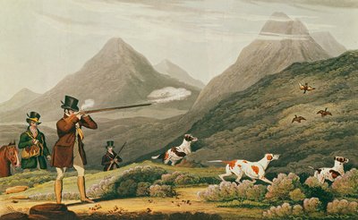 Grouse Shooting by James (after) Pollard