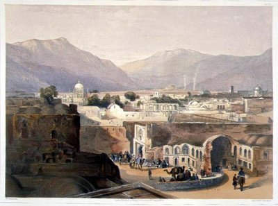 Interior of the City of Kandahar from the House of the Sirdar 