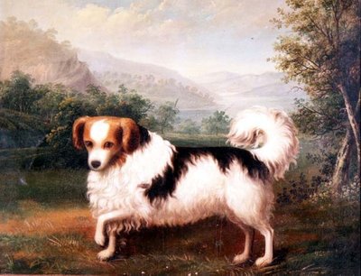 A Phallene Papillon in a Highland Landscape by James (attr. to) Barenger