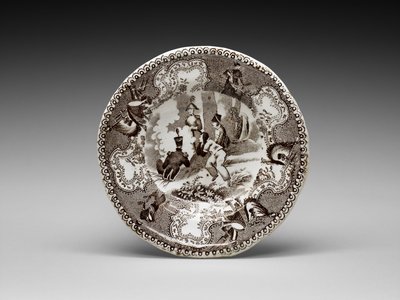 Cup Plate by James (attr.to) Beech