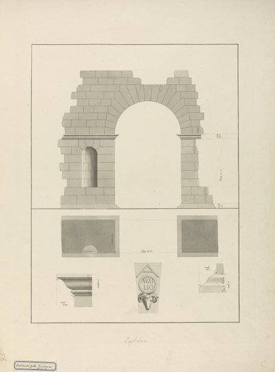 Entrance Gate, Zaghouan by James 1730 94 Bruce