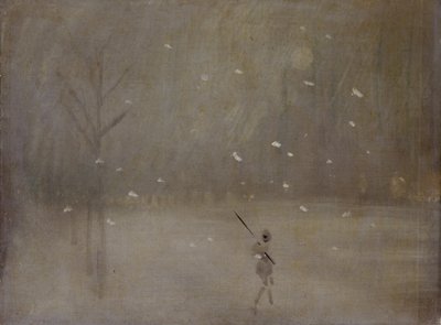 Snowstorm by James Abbott McNeill (after) Whistler