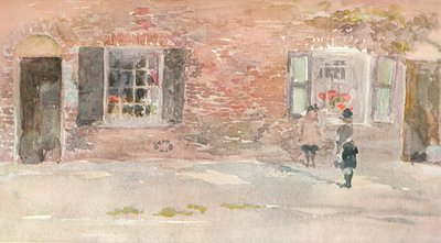 A study, from the sketch in watercolour by J McNeill Whistler, c. 1880s by James Abbott McNeill Whistler