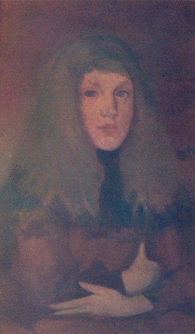 A Study in Rose and Brown, c1884, 1904 by James Abbott McNeill Whistler